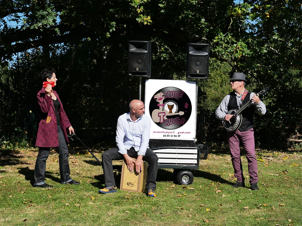 Groupe de musique Aude Truche concert acoustique